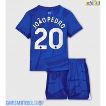 Camisa de time de futebol Chelsea Joao Pedro #20 Replicas 1º Equipamento Infantil 2025-26 Manga Curta (+ Calças curtas)
